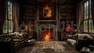 Animated Background, Dream Library, Antique Library, Book World, Secrets Of An Old House