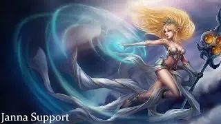 League of Legends - Janna Support - Full Game