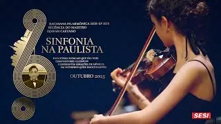 Bachiana Filarmônica Sesi-SP com Regência do Maestro Convidado Djavan Caetano (Out. 2025)