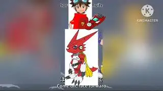 Digimon Xros Wars Hunters With Taiki Kudou OP3 Twill Stand Up Version 3