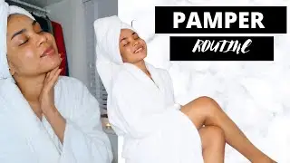 AT HOME SPA DAY   || DIY PAMPER ROUTINE || SELF CARE ROUTINE