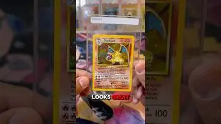 I CRACKED My PSA 7 Charizard&hellip; What Grade Will It Get Now?! #pokemon #pokemoncards #shorts