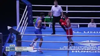 Louis Rooney (IRL) vs. Lasha Kereselidze (GEO) European U23 Championships 2025 (50kg)