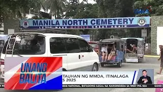 Mahigit 2,000 tauhan ng MMDA, itinalaga para sa Undas 2025 | Unang Balita