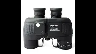 Marine Binoculars boshile 10X50 Zoom Rangefinder Compass Telescope