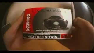 Распаковка адаптера Opteka 0.3x HD Ultra Fisheye &mdash; 37 мм