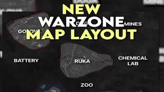 This is what the NEW Warzone MAP LAYOUT is Speculated to Look Like #SHORTS