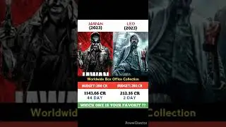 Leo movie vs Jawan movie  day 2 Box Office collection comparison; #leo #thalapathy #mp4