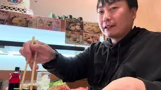 お寿司食べたよ！回転寿司では迷惑行為しちゃだめだぞ！#sushi #寿司 