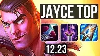 JAYCE vs GNAR (TOP) | 7/1/3, 1.2M mastery, 300+ games | EUW Diamond | 12.23