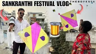 SANKRANTHI FESTIVAL VLOG 🪁🪁 || THEBOYES06 #sankranthi #2026 #kiteflying #vlog #youtube 