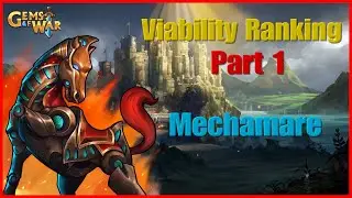 Gems of War- New Series Viability Ranking Part 1- New Troop Mechamare.    #gemsofwar #gemsofwartips