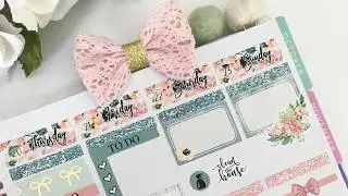 Plan With Me (weekly): Personal Wide Rings and Recollections Vertical ft. Miora Studio