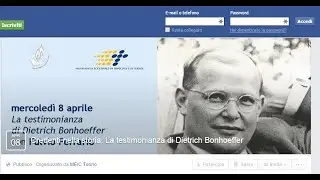 Fulvio Ferrario La testimonianza di Dietrich Bonhoeffer