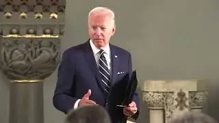 After Delivering Remarks, Joe Biden Gets Lost Leaving The Stage... Again