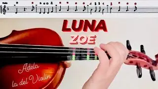 LUNA, ZOE (PARTITURA VIOLÍN+AUDIO)