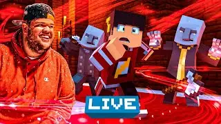 Minecraft Mans&atilde;o dos Pillager - LiveStream &lsaquo; EduKof &rsaquo;