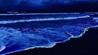 Soothing Ocean Flow with Continuous Wave Sound for Good Night Sleep and Relaxation