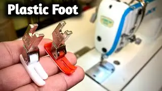 Plastic Foot; Sewing Machine Foot // Sewing Machine Presser Foot // Silai Machine Wale