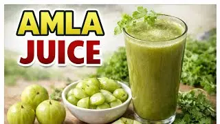 🍏 How to Make Amla Juice at Home | 2 Amla Juice Recipe | Healthy Morning Drink 🌿