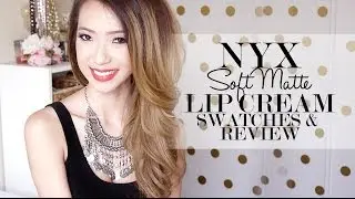 NYX Soft Matte Lip Cream Swatches & Review | LeSassafras