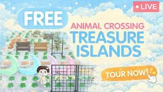 46X ANIMAL CROSSING Treasure Island | !Find !Villager !Rules ~ Cozy Lofi