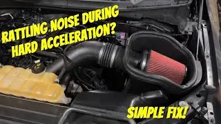 Roush Intake Rattle Fix! F150