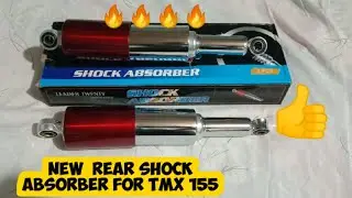 rear shock absorber TMX155 and NSK bearing rear😃