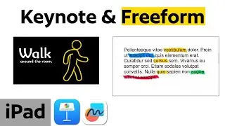 Master Presentation Creativity: Using Keynote and Freeform Together on iPad!