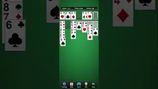 Classic Mobile Game Solitaire ASMR #games #asmrgames #gameplay #asmrvideos #gaming