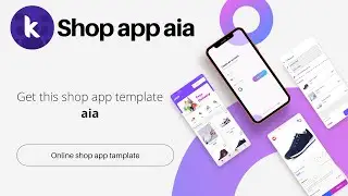 Simple shop app made in kodular. Kodular shop app aia, Smart shop app.