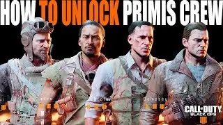 Update: Primis Crew Unlocked! Blackout Zombies Characters (Dempsey, Nikolai, Takeo, Richtofen)