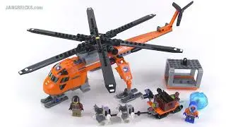 🔄 LEGO City 2014 Arctic Helicrane review! 60034 re upload