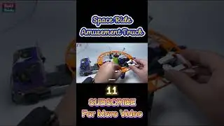 LEGO City 60313 Space Ride Amusement Truck 011 | LEGO Speed Build | Build The Bricks #shorts