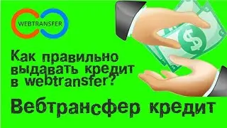 Все шаги по выдаче займов в приложении WebTransfer