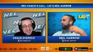 NEC Coach&rsquo;s Call with LIU WBB's Neil Harrow