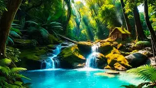 Deep Sleep Piano Music with Forest Bird Sounds