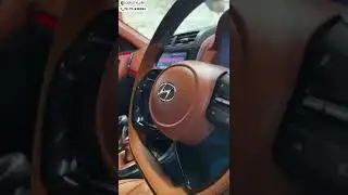 Hyundai Creta Interior Modified with Dual Tone🤎🖤 #shorts #cars #carstylein #trending #creta #hyundai