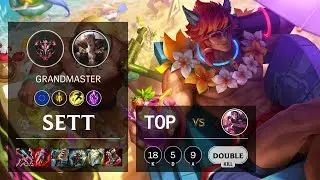 Sett Top vs Irelia - EUW Grandmaster Patch 11.23