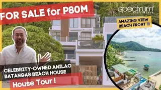 800sqm Celebrity-owned Batangas Beach House For Sale!