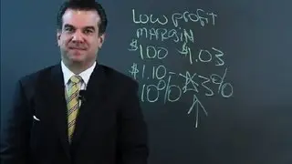 A Disadvantage of a Low Profit Margin : Business Management