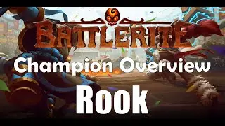 Battlerite Champion Overview - Rook: The Hungering Berserker Gameplay | AldysTV