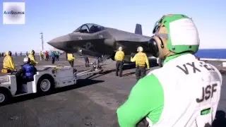 Trillion Dollar Jet: F-35 Joint Strike Fighter Aircraft Carrier Flight Deck Ops