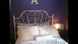 blue comforter
