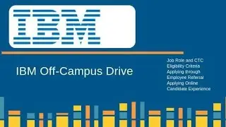 IBM Off Campus Drive 2021 | For 2021, 2020, 2019 Batch | PAN India |CTC:- 4-6.5 LPA|Apply now