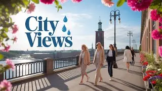 Stockholm Walking Tour 2025 - Stockholm City Hall and Surrounding in 4K HRD