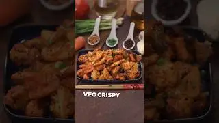 Veg Crispy | Veg Starter Recipes | Restaurant Style Veg Crispy | Party Snacks #shorts #vegcrispy