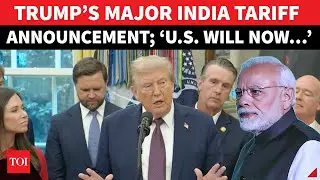 Trump Makes MAJOR India Tariff Announcement; &lsquo;US Has FINALLY Decided&hellip;&rsquo;; Offer After China Show