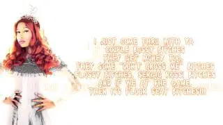 Nicki Minaj - My Nigga | Verse | Lyrics on the Screen | NEW 2014