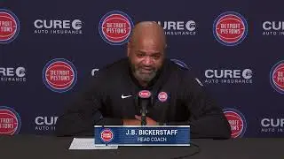 &ldquo;We Play to Our Standard&rdquo; &ndash; Bickerstaff After Pistons Set Franchise Mark in 53-Point Rout.